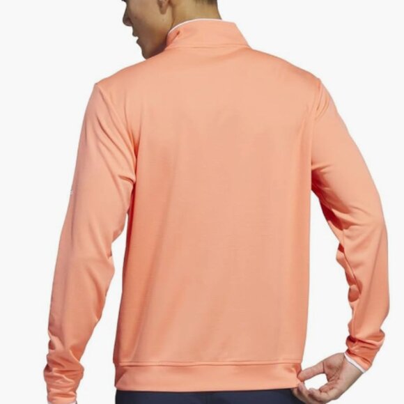 adidas Men's Quarter Zip Golf Pullover - Picture 3 of 4